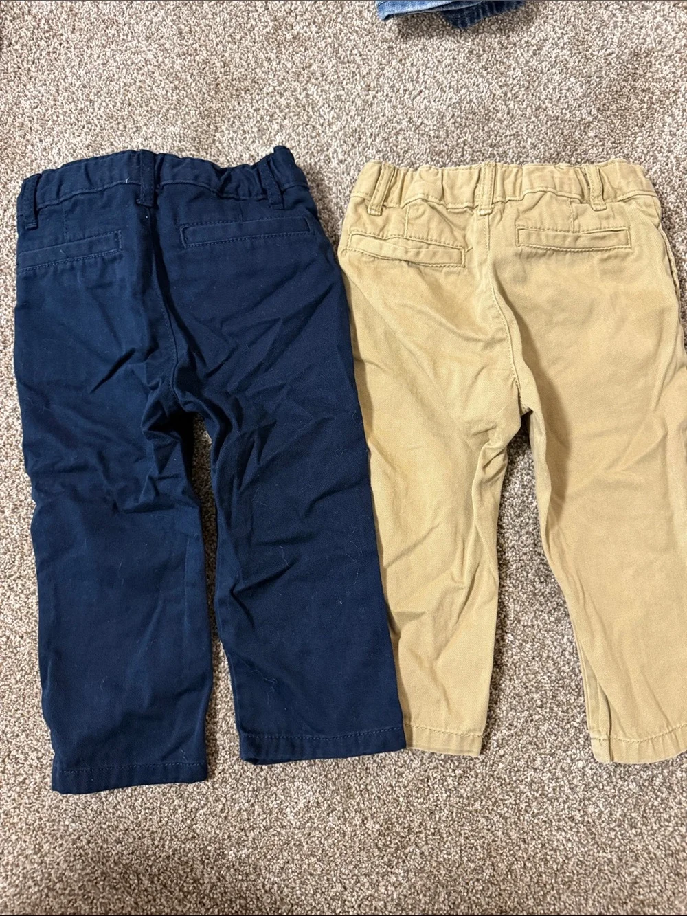 The Children's Place Toddler Pants - Navy & Khaki Pair